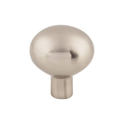 Aspen II Large Egg Knob 1 7/16 Inch - Brushed Satin Nickel - B