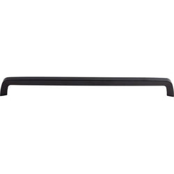 Tapered Bar Pull 12 5/8 Inch (c-c) - Flat Black - BLK