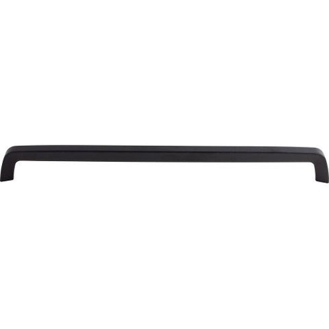 Tapered Bar Pull 12 5/8 Inch (c-c) - Flat Black - BLK