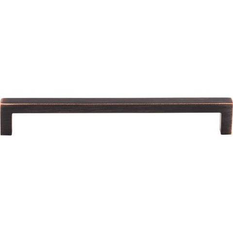 Square Bar Pull 7 9/16 Inch (c-c) - Tuscan Bronze - TB