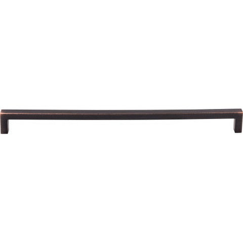 Square Bar Pull 17 5/8 Inch (c-c) - Tuscan Bronze - TB