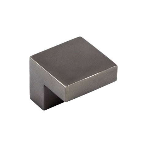 Square Knob 5/8 Inch (c-c) - Ash Gray - AG