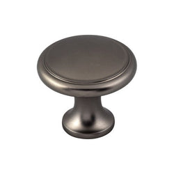 Ringed Knob 1 1/8 Inch - Ash Gray - AG