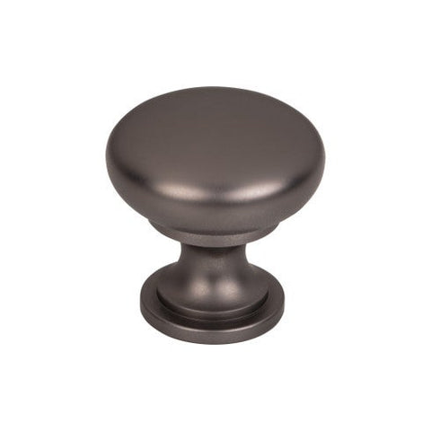 Hollow Round Knob 1 3/16 Inch - Ash Gray - AG