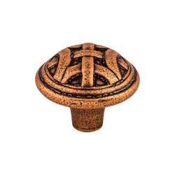 Celtic Knob Large 1 1/4 Inch - Old English Copper - OEC