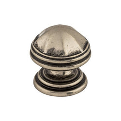 London Knob 1 1/4 Inch - Pewter Antique - PTA