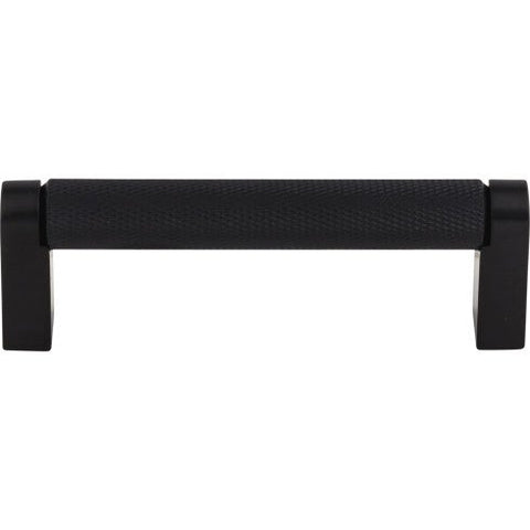 Amwell Bar Pull 3 3/4 Inch (c-c) - Flat Black - BLK