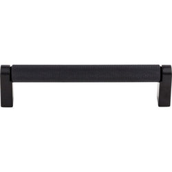 Amwell Bar Pull 5 1/16 Inch (c-c) - Flat Black - BLK