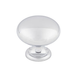 Mushroom Knob 1 1/4 Inch - Polished Chrome - PC