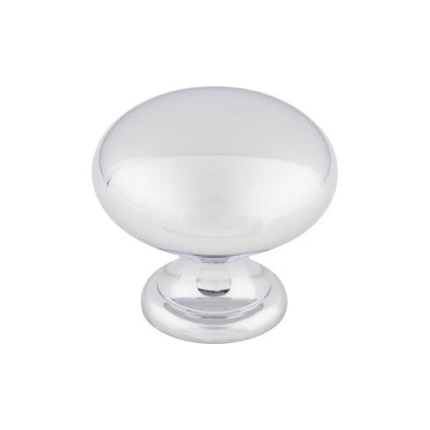 Mushroom Knob 1 1/4 Inch - Polished Chrome - PC