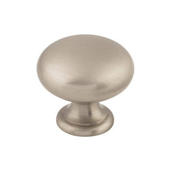 Mushroom Knob 1 1/4 Inch - Brushed Satin Nickel - BSN