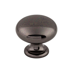 Mushroom Knob 1 1/4 Inch - Black Nickel - BNI