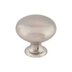 Hollow Round Knob 1 1/4 Inch - Brushed Satin Nickel - BSN