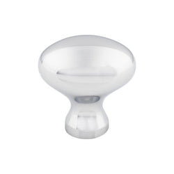 Egg Knob 1 1/4 Inch - Polished Chrome - PC