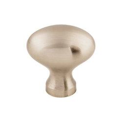 Egg Knob 1 1/4 Inch - Brushed Satin Nickel - BSN