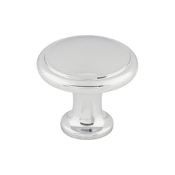 Ringed Knob 1 1/8 Inch - Polished Chrome - PC