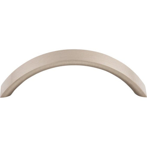 Crescent Pull 3 3/4 Inch (c-c) - Brushed Satin Nickel - BSN