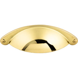 Arendal Cup Pull 2 1/2 Inch (c-c) - Polished Brass - PB
