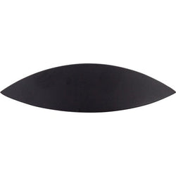 Eyebrow Cup Pull 2 1/2 Inch (c-c) - Flat Black - BLK