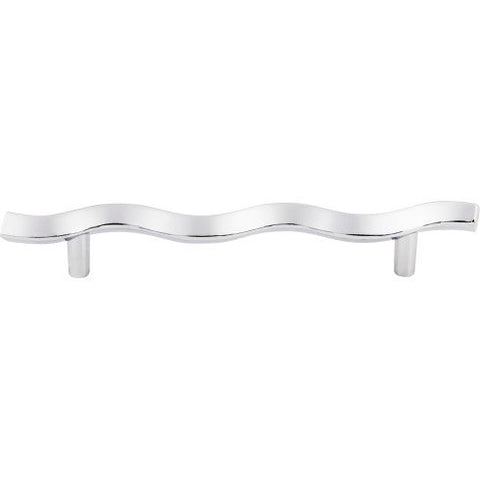Wave Pull 5 1/16 Inch (c-c) - Polished Chrome - PC