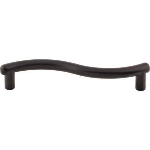 Spiral Pull 3 3/4 Inch (c-c) - Flat Black - BLK