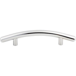 Curved Bar Pull 3 3/4 Inch (c-c) - Polished Chrome - PC