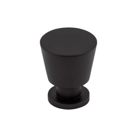 Rocks Knob 7/8 Inch - Flat Black - BLK