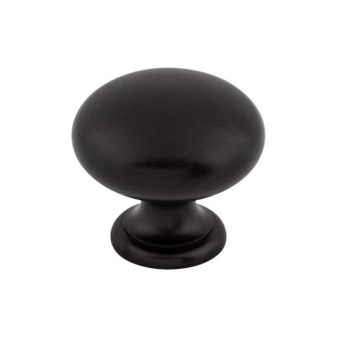 Mushroom Knob 1 1/4 Inch - Patina Black - PAB