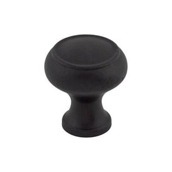 Normandy Knob 1 1/8 Inch - Patina Black - PAB