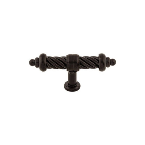 T-Shaped Twist Knob 3 5/8 Inch - Patina Black - PAB