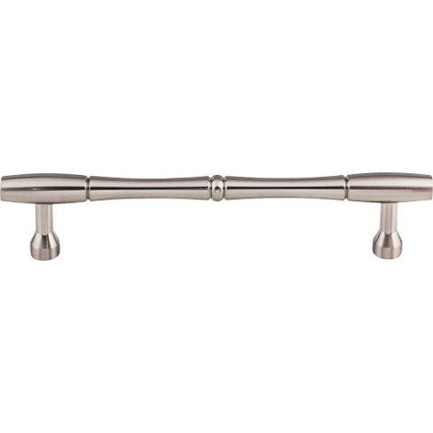 Nouveau Bamboo Pull 7 Inch (c-c) - Brushed Satin Nickel - BSN