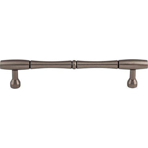 Nouveau Bamboo Pull 7 Inch (c-c) - Pewter Antique - PTA