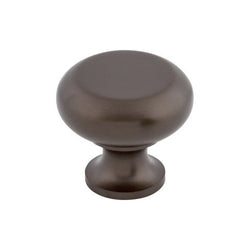 Flat Faced Knob 1 1/4 Inch - Oil Rubbed Bronze - ORB