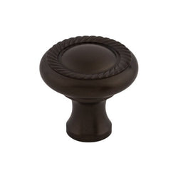 Swirl Cut Knob 1 1/4 Inch - Oil Rubbed Bronze - ORB