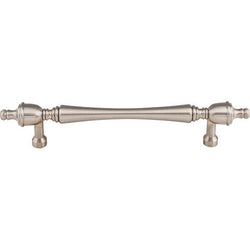 Somerset Finial Pull 7 Inch (c-c) - Brushed Satin Nickel - BSN