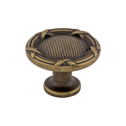 Ribbon & Reed Knob 1 1/4 Inch - German Bronze - GBZ