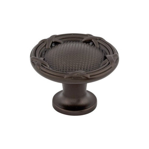 Ribbon & Reed Knob 1 1/4 Inch - Oil Rubbed Bronze - ORB