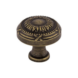 Ribbon Knob 1 1/8 Inch - German Bronze - GBZ