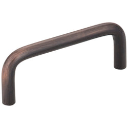 Torino 3" Pull (OA - 3-5/16" ) - Brushed Oil Rubbed Bronze