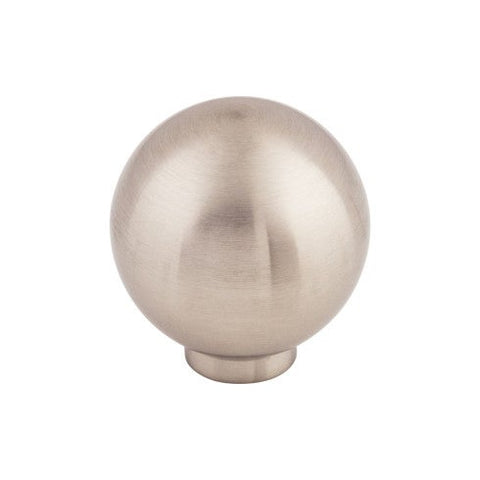 Ball Knob 1 Inch - Brushed Stainless Steel - SS