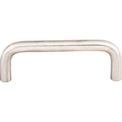 Bent Bar 3 Inch (c-c) (8mm Diameter) - Brushed Stainless Steel