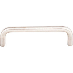 Bent Bar 3 3/4 Inch (c-c) (8mm Diameter) - Brushed Stainless S