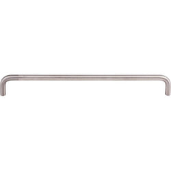 Bent Bar 8 13/16 Inch (c-c) (8mm Diameter) - Brushed Stainless