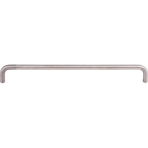 Bent Bar 8 13/16 Inch (c-c) (8mm Diameter) - Brushed Stainless