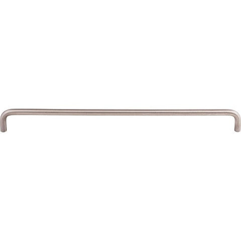 Bent Bar 11 11/32 Inch (c-c) (8mm Diameter) - Brushed Stainles