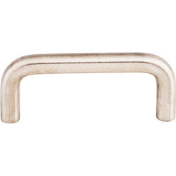 Bent Bar 3 Inch (c-c) (10mm Diameter) - Brushed Stainless Stee