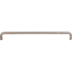 Bent Bar 11 11/32 Inch (c-c) (10mm Diameter) - Brushed Stainle