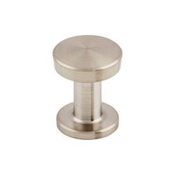 Knob 13/16 Inch - Brushed Stainless Steel - SS