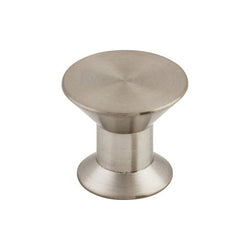 Knob 1 3/16 Inch - Brushed Stainless Steel - SS