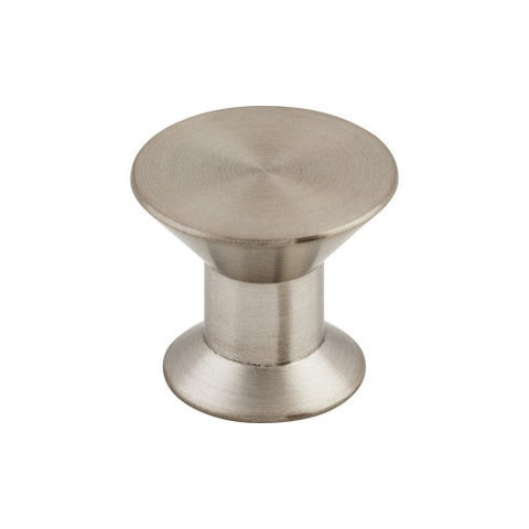 Knob 1 3/16 Inch - Brushed Stainless Steel - SS